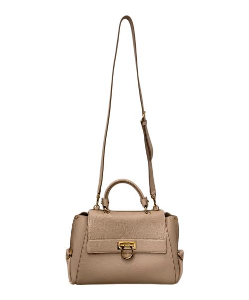 Salvatore Ferragamo（サルヴァトーレ フェラガモ）Salvatore Ferragamo (サルヴァトーレ フェラガモ) 2WAYバッグ ピンクの古着・服飾アイテム