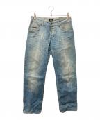 ）の古着「embroidery denim」｜ブルー