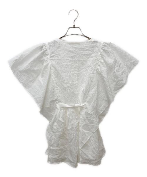 INTIMITE（アンティミテ）INTIMITE (アンティミテ) フリルチュニック ホワイト サイズ:Ｆの古着・服飾アイテム