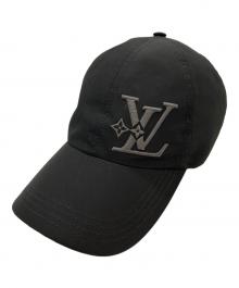 LOUIS VUITTON（ルイ ヴィトン）の古着「LVスマッシュ レイン キャップ  M7714L」｜ブラック