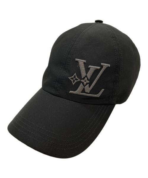 LOUIS VUITTON（ルイ ヴィトン）LOUIS VUITTON (ルイ ヴィトン) LVスマッシュ レイン キャップ  M7714L ブラック サイズ:Sの古着・服飾アイテム