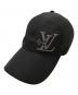 LOUIS VUITTON（ルイ ヴィトン）の古着「LVスマッシュ レイン キャップ  M7714L」｜ブラック