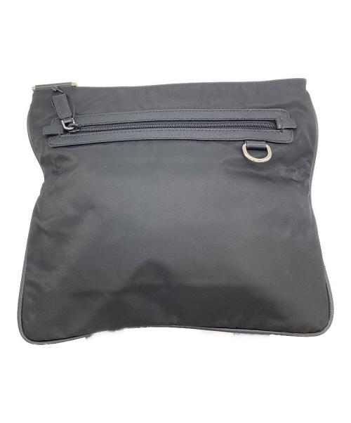 PRADA（プラダ）PRADA (プラダ) ナイロンショルダーバッグ ブラックの古着・服飾アイテム