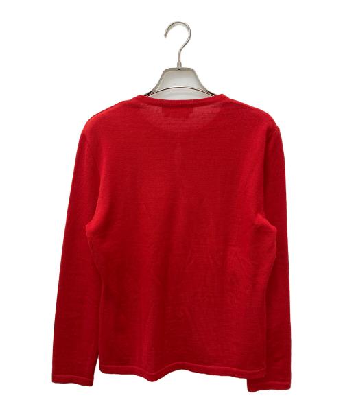 Salvatore Ferragamo（サルヴァトーレ フェラガモ）Salvatore Ferragamo (サルヴァトーレ フェラガモ) ニット レッド サイズ:Mの古着・服飾アイテム