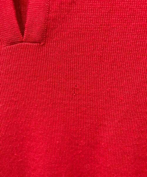 Salvatore Ferragamo（サルヴァトーレ フェラガモ）Salvatore Ferragamo (サルヴァトーレ フェラガモ) ニット レッド サイズ:Mの古着・服飾アイテム