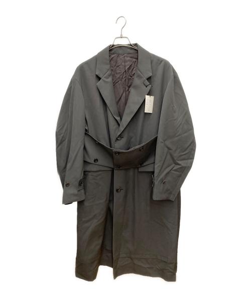 stein（シュタイン）stein (シュタイン) New Structure Chester Coat GRAY KHAKI サイズ:Sの古着・服飾アイテム
