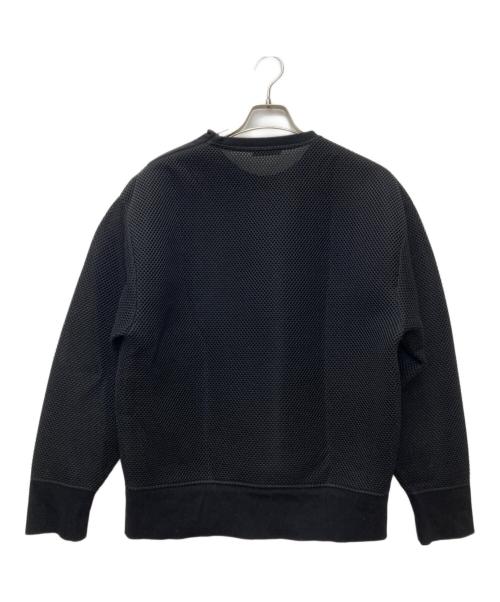 VALENTINO（ヴァレンティノ）VALENTINO (ヴァレンティノ) ロゴメッシュスウェット ブラック サイズ:Mの古着・服飾アイテム