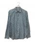 HERMES（エルメス）の古着「総柄シャツ」｜ブルー