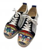 Christian Louboutinクリスチャン・ルブタン）の古着「総柄スニーカー」｜マルチカラー