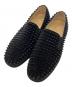Christian Louboutin（クリスチャン・ルブタン）の古着「スタッズスリッポン」｜ブラック