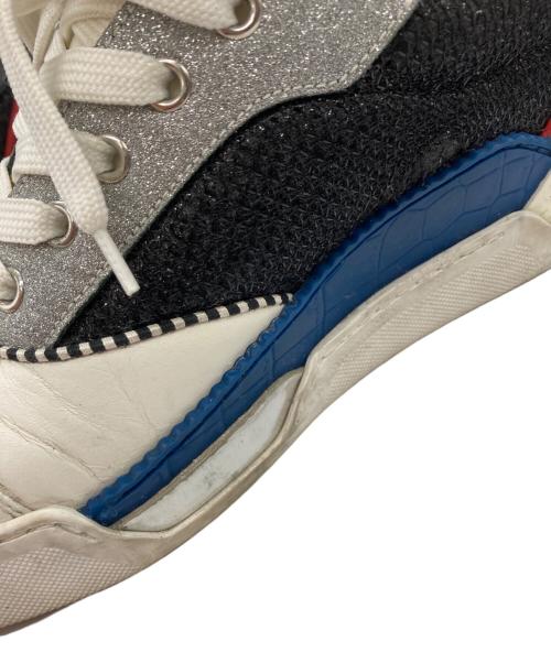 Christian Louboutin（クリスチャン・ルブタン）Christian Louboutin (クリスチャン・ルブタン) ローカットスニーカー ホワイト サイズ:401/2の古着・服飾アイテム