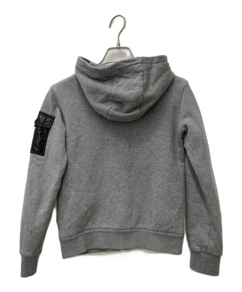 MONCLER（モンクレール）MONCLER (モンクレール) COMPLET MAGLIA CARDIGAN / PANTLONE グレー サイズ:10anni 140cmの古着・服飾アイテム