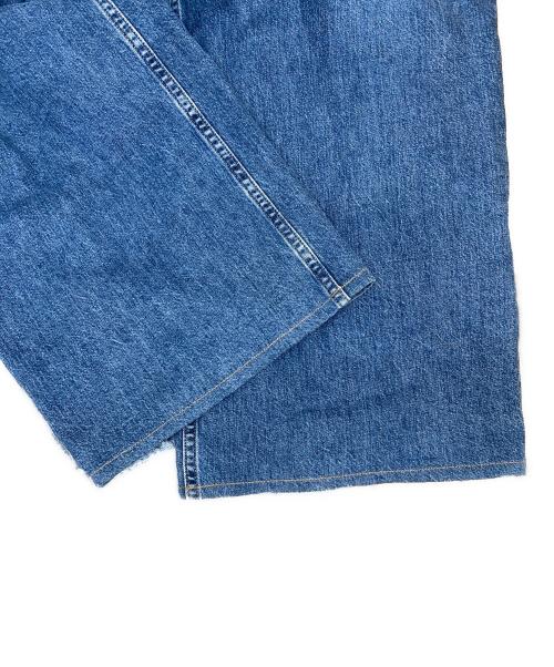 JOHN LAWRENCE SULLIVAN（ジョン ローレンス サリバン）JOHN LAWRENCE SULLIVAN (ジョン ローレンス サリバン) WOMENS WASHED DENIM WIDE PANTS インディゴ サイズ:Sの古着・服飾アイテム