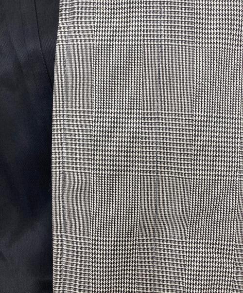 Aquascutum（アクアスキュータム）Aquascutum (アクアスキュータム) チェックバルマカーンコート グレー サイズ:表記なしの古着・服飾アイテム