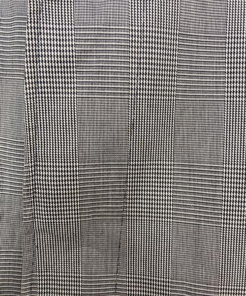 Aquascutum（アクアスキュータム）Aquascutum (アクアスキュータム) チェックバルマカーンコート グレー サイズ:表記なしの古着・服飾アイテム