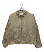 CIOTAシオタ）の古着「スビンコットンギャバジンスイングトップ」｜ベージュ