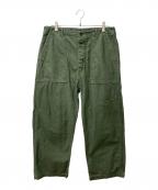 orSlowオアスロウ）の古着「ベイカーパンツ」｜グリーン