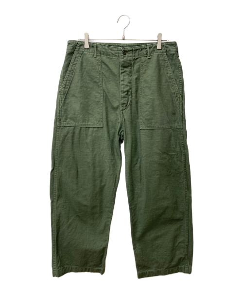 orSlow（オアスロウ）orSlow (オアスロウ) ベイカーパンツ グリーン サイズ:XXLの古着・服飾アイテム