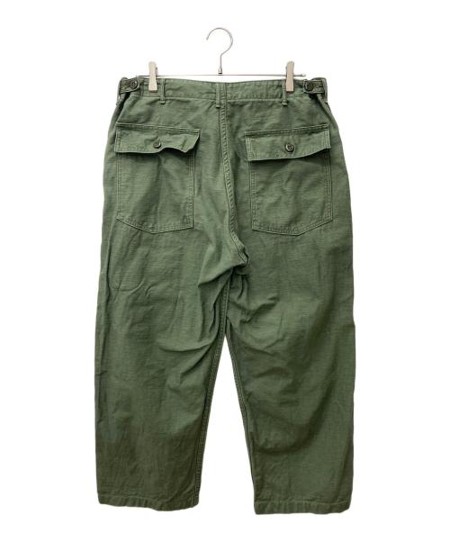 orSlow（オアスロウ）orSlow (オアスロウ) ベイカーパンツ グリーン サイズ:XXLの古着・服飾アイテム