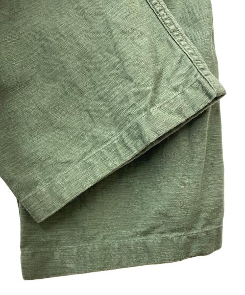 orSlow（オアスロウ）orSlow (オアスロウ) ベイカーパンツ グリーン サイズ:XXLの古着・服飾アイテム