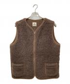 COLD BREAKERコールド ブレーカー）の古着「ボアベスト」｜ブラウン