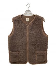 COLD BREAKER（コールド ブレーカー）の古着「ボアベスト」｜ブラウン