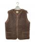 COLD BREAKER（コールド ブレーカー）の古着「ボアベスト」｜ブラウン