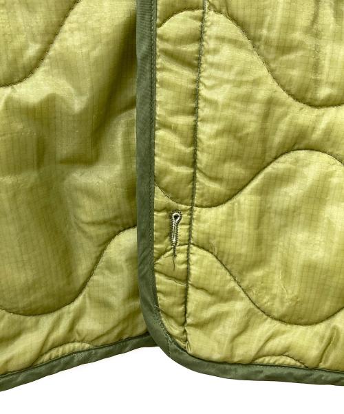 MILITARY（ミリタリー）MILITARY (ミリタリー) キルティングライナージャケット オリーブ サイズ:Mの古着・服飾アイテム