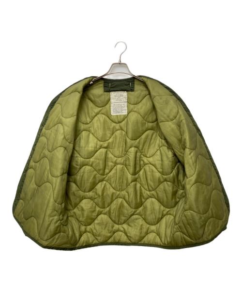 MILITARY（ミリタリー）MILITARY (ミリタリー) キルティングライナージャケット オリーブ サイズ:Mの古着・服飾アイテム