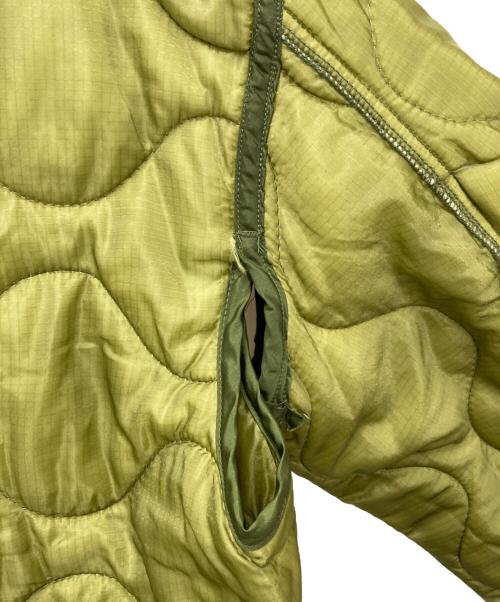MILITARY（ミリタリー）MILITARY (ミリタリー) キルティングライナージャケット オリーブ サイズ:Mの古着・服飾アイテム
