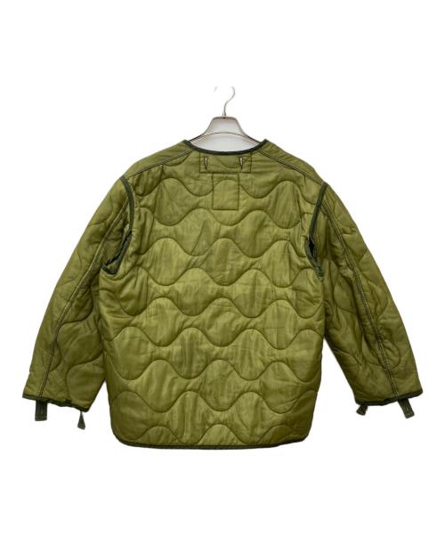 MILITARY（ミリタリー）MILITARY (ミリタリー) キルティングライナージャケット オリーブ サイズ:Mの古着・服飾アイテム