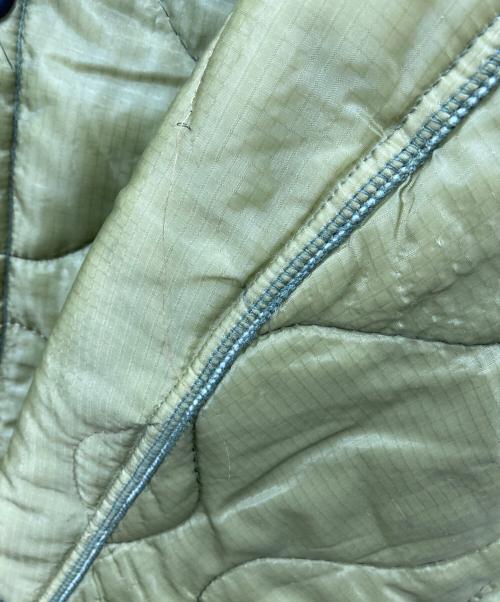 MILITARY（ミリタリー）MILITARY (ミリタリー) キルティングライナージャケット オリーブ サイズ:Mの古着・服飾アイテム