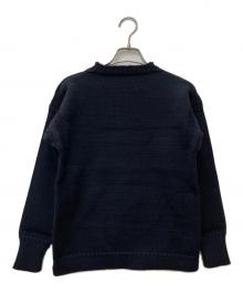 LeTricoteur（ル トリコチュール）の古着「ウールガンジーニット」｜ブラック