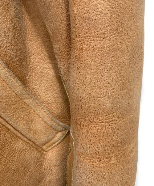 AVIREX（アヴィレックス）AVIREX (アヴィレックス) ムートンジャケット ベージュ サイズ:S（36）の古着・服飾アイテム