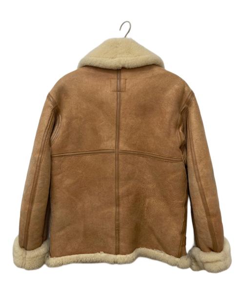 AVIREX（アヴィレックス）AVIREX (アヴィレックス) ムートンジャケット ベージュ サイズ:S（36）の古着・服飾アイテム