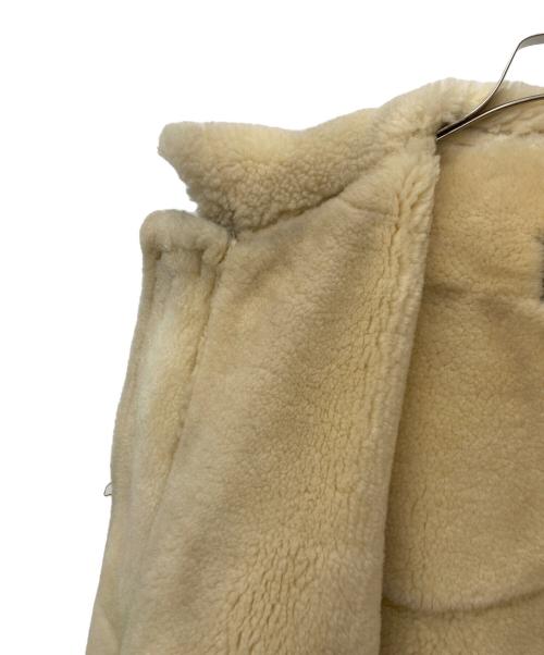 AVIREX（アヴィレックス）AVIREX (アヴィレックス) ムートンジャケット ベージュ サイズ:S（36）の古着・服飾アイテム