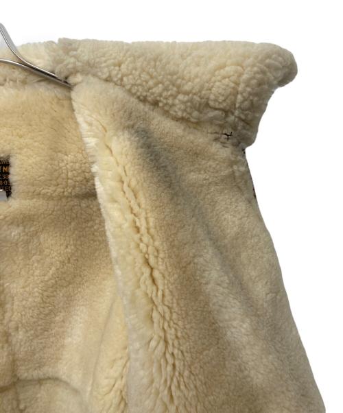 AVIREX（アヴィレックス）AVIREX (アヴィレックス) ムートンジャケット ベージュ サイズ:S（36）の古着・服飾アイテム
