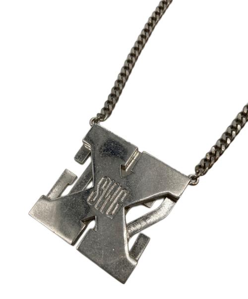 SWAGGER（スワッガー）SWAGGER (スワッガー) ロゴチェーンネックレス シルバーの古着・服飾アイテム