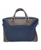 PELLE MORBIDAペッレモルビダ）の古着「キャピターノ ブリーフケース」｜ネイビー