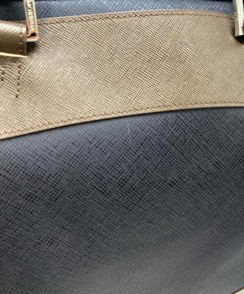 PELLE MORBIDA（ペッレモルビダ）PELLE MORBIDA (ペッレモルビダ) キャピターノ ブリーフケース ネイビーの古着・服飾アイテム