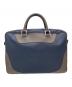 PELLE MORBIDA (ペッレモルビダ) キャピターノ ブリーフケース ネイビー：15000円