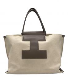 IACUCCI（イアクッチ）の古着「SORBETTO キャンバストートバッグ」｜ベージュ