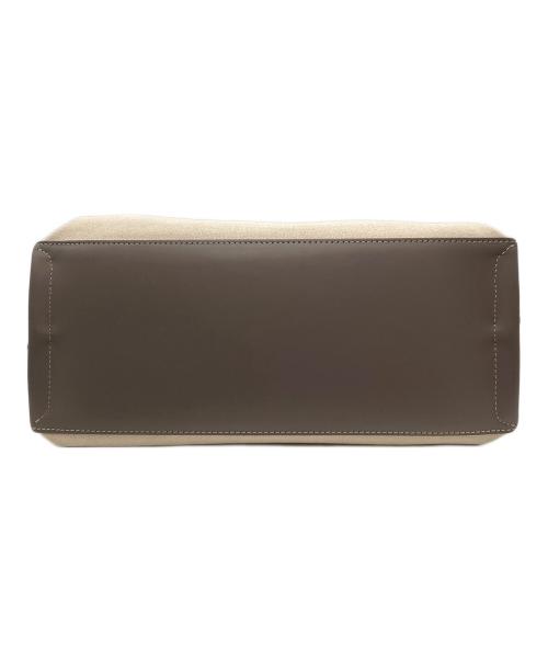 IACUCCI（イアクッチ）IACUCCI (イアクッチ) SORBETTO キャンバストートバッグ ベージュの古着・服飾アイテム