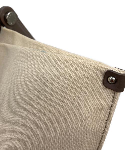 IACUCCI（イアクッチ）IACUCCI (イアクッチ) SORBETTO キャンバストートバッグ ベージュの古着・服飾アイテム