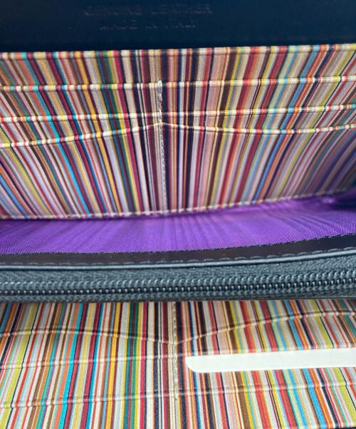 PAUL SMITH（ポールスミス）PAUL SMITH (ポールスミス) 長財布 AKXA 4337 W567 ブラックの古着・服飾アイテム