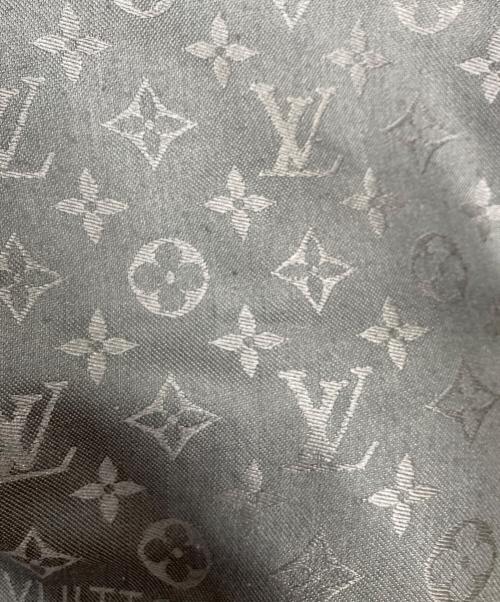 LOUIS VUITTON（ルイ ヴィトン）LOUIS VUITTON (ルイ ヴィトン) モノグラム アントラシット シルクウールストール M74752 グレーの古着・服飾アイテム