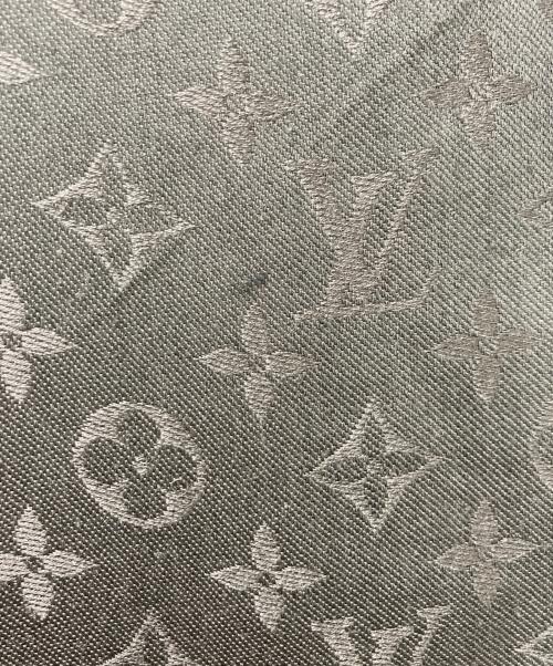 LOUIS VUITTON（ルイ ヴィトン）LOUIS VUITTON (ルイ ヴィトン) モノグラム アントラシット シルクウールストール M74752 グレーの古着・服飾アイテム