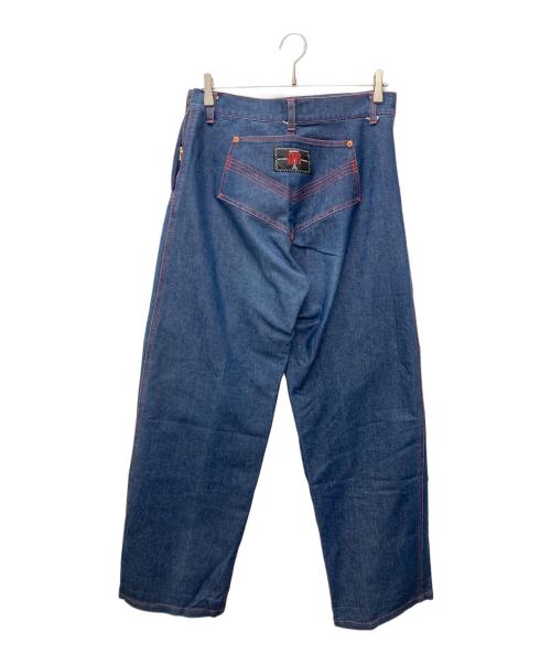 GAULTIER JEANS（ゴルチエジーンズ）GAULTIER JEANS (ゴルチエジーンズ) 変形デザインマリンデニムパンツ インディゴ サイズ:30インチの古着・服飾アイテム