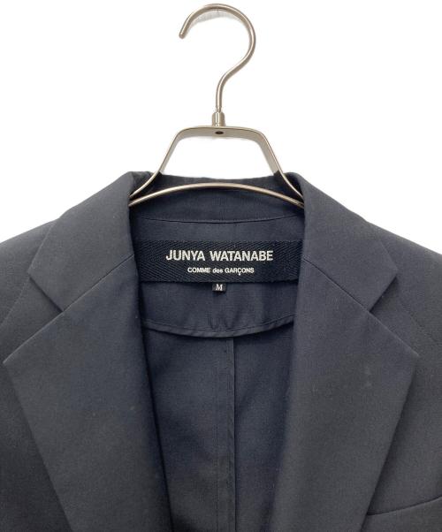 JUNYA WATANABE COMME des GARCONS（(ジュンヤワタナベ コムデギャルソン）JUNYA WATANABE COMME des GARCONS ((ジュンヤワタナベ コムデギャルソン) テーラードジャケット　JJ 10009M ブラック サイズ:Mの古着・服飾アイテム