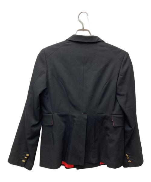 ROBE DE CHAMBRE COMME DES GARCONS（ローブドシャンブル コムデギャルソン）ROBE DE CHAMBRE COMME DES GARCONS (ローブドシャンブル コムデギャルソン) 金釦ダブルジャケット　RJ-100010 ブラック サイズ:不明の古着・服飾アイテム